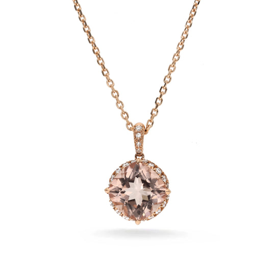 George Morganite Pendant