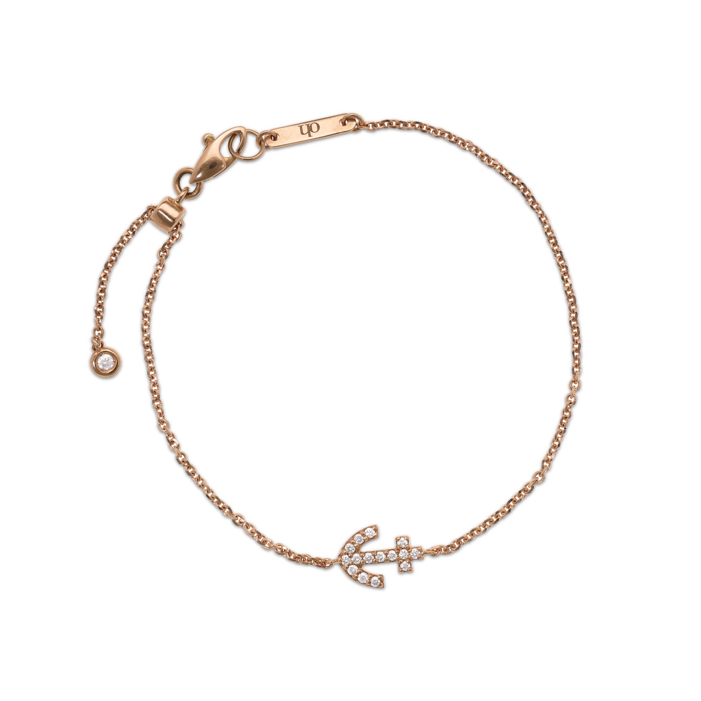 Anchor Diamond Bracelet