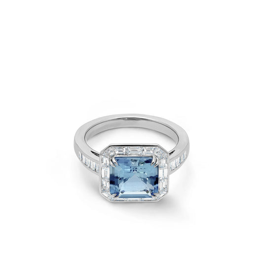 Adrian Aquamarine Ring