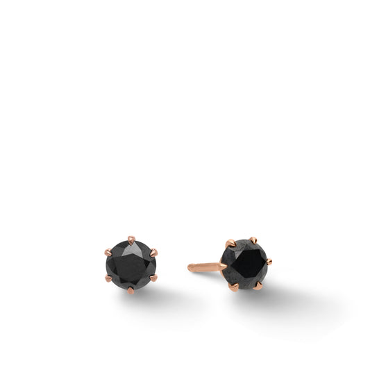 Black Diamond Studs 0.50 ct.