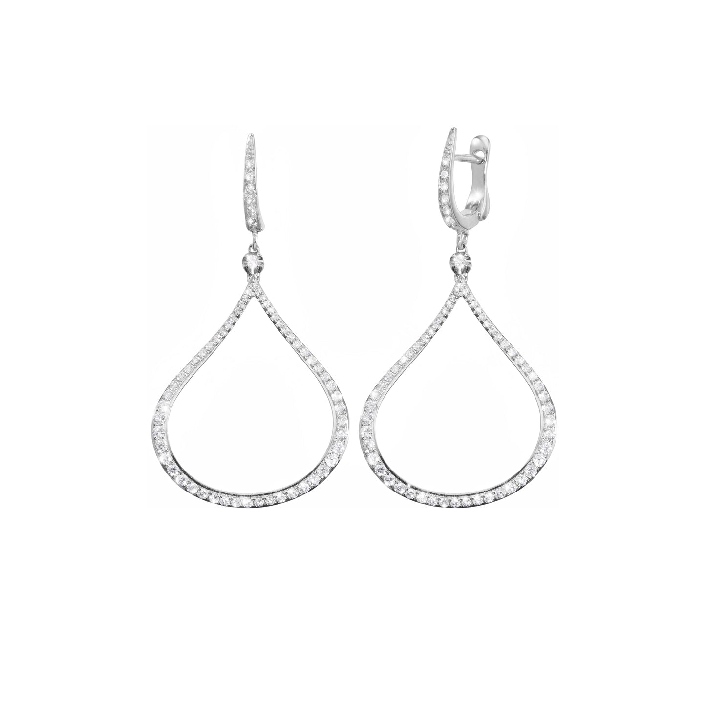 Splash Diamond Earrings