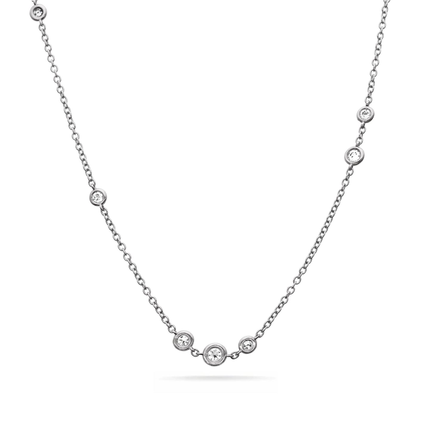 Starlight Diamond Necklace Fancy 1.86 ct. 90,0 cm