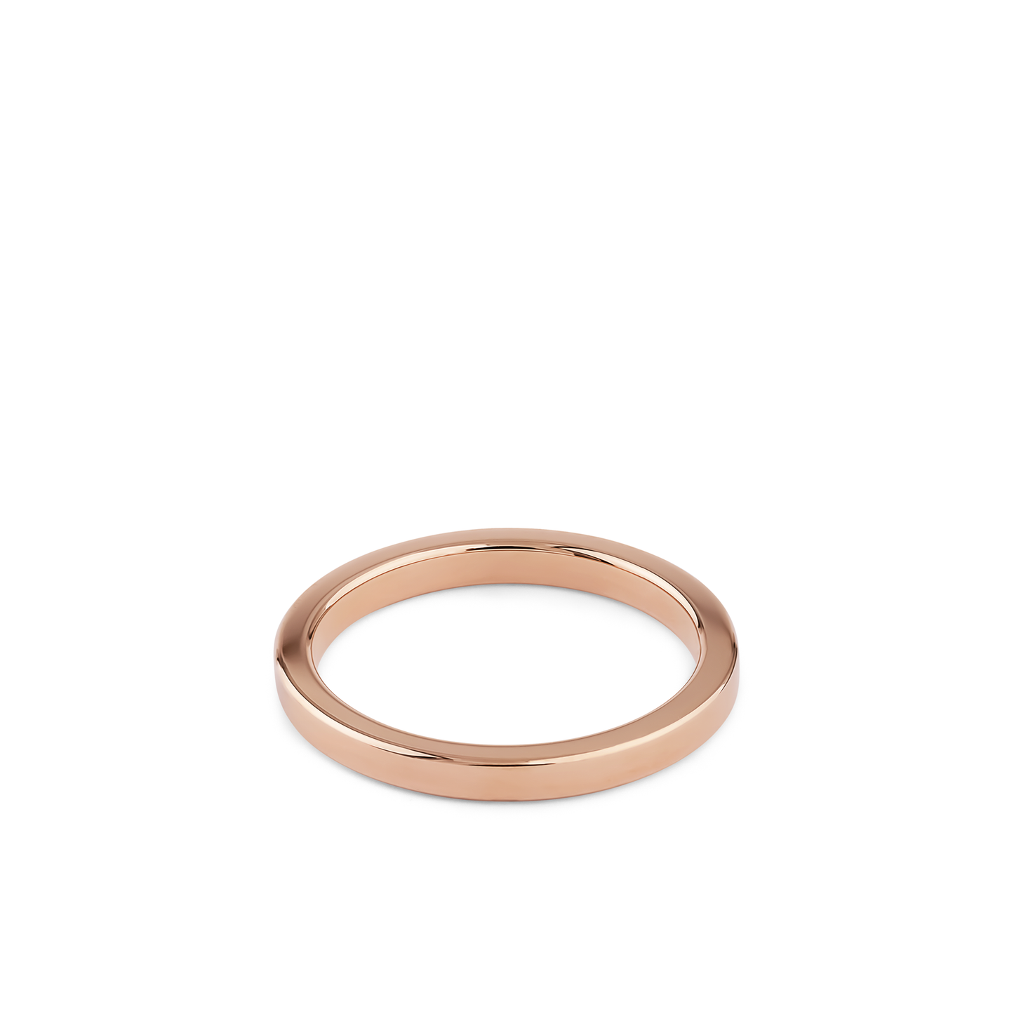 Oliver Heemeyer Sirius Wedding Band 2,5 mm made of 18k rose gold.