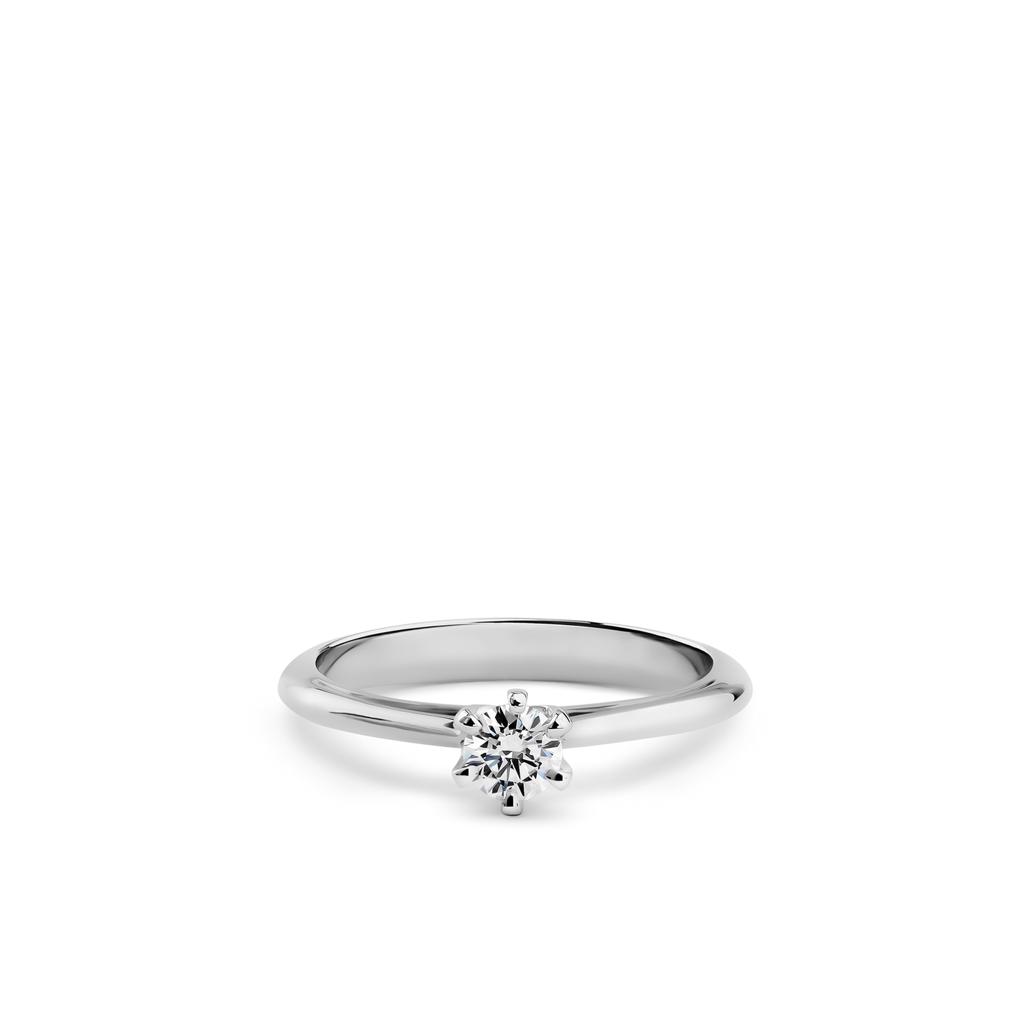Oliver Heemeyer Bridge® Solitaire Diamond Ring. 0.26 carat