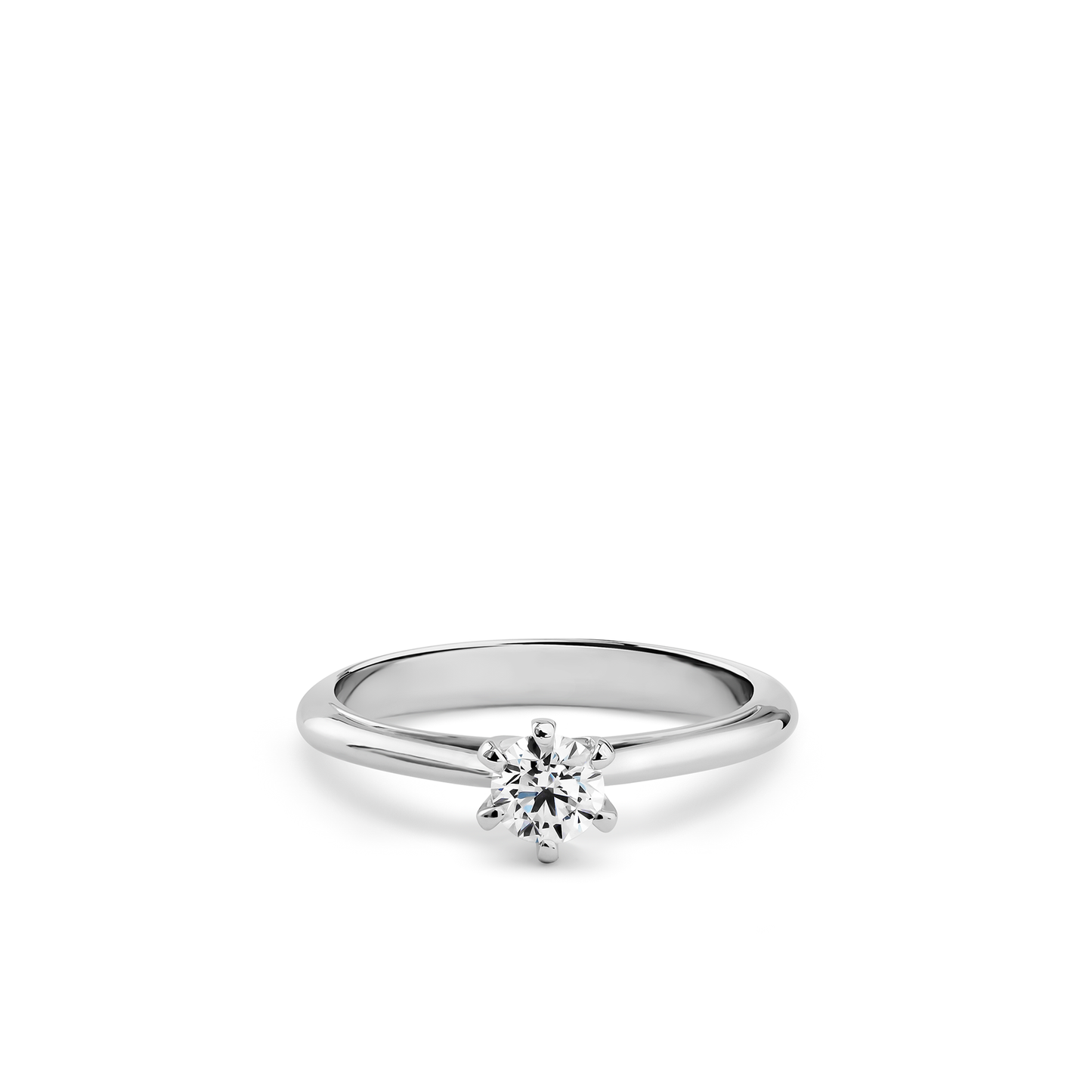 Oliver Heemeyer Bridge® Solitaire Diamond Ring. 0.35 carat